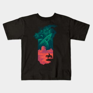 Final Frontiersman Kids T-Shirt